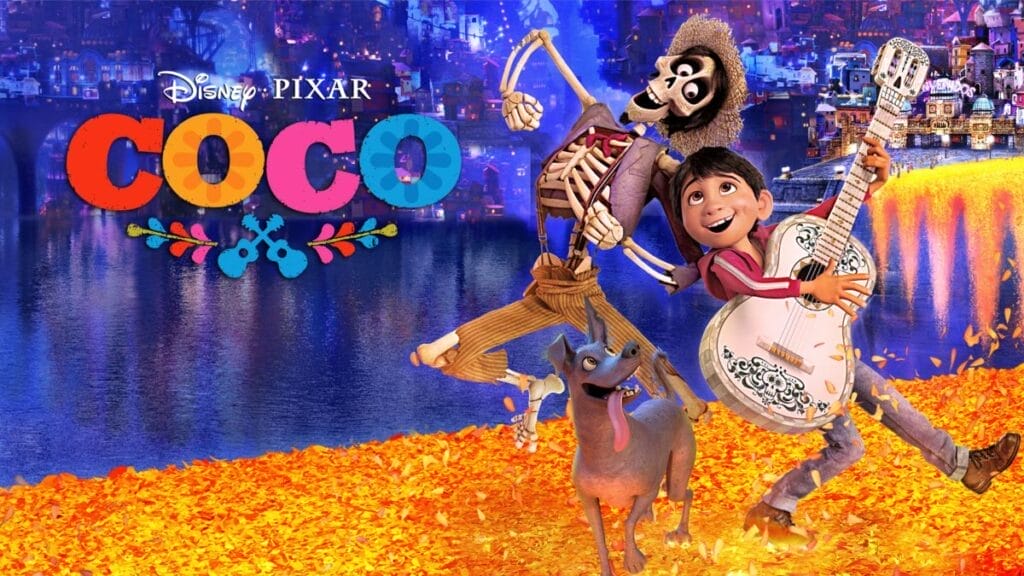Coco (2017) – med ansiktsmaling!