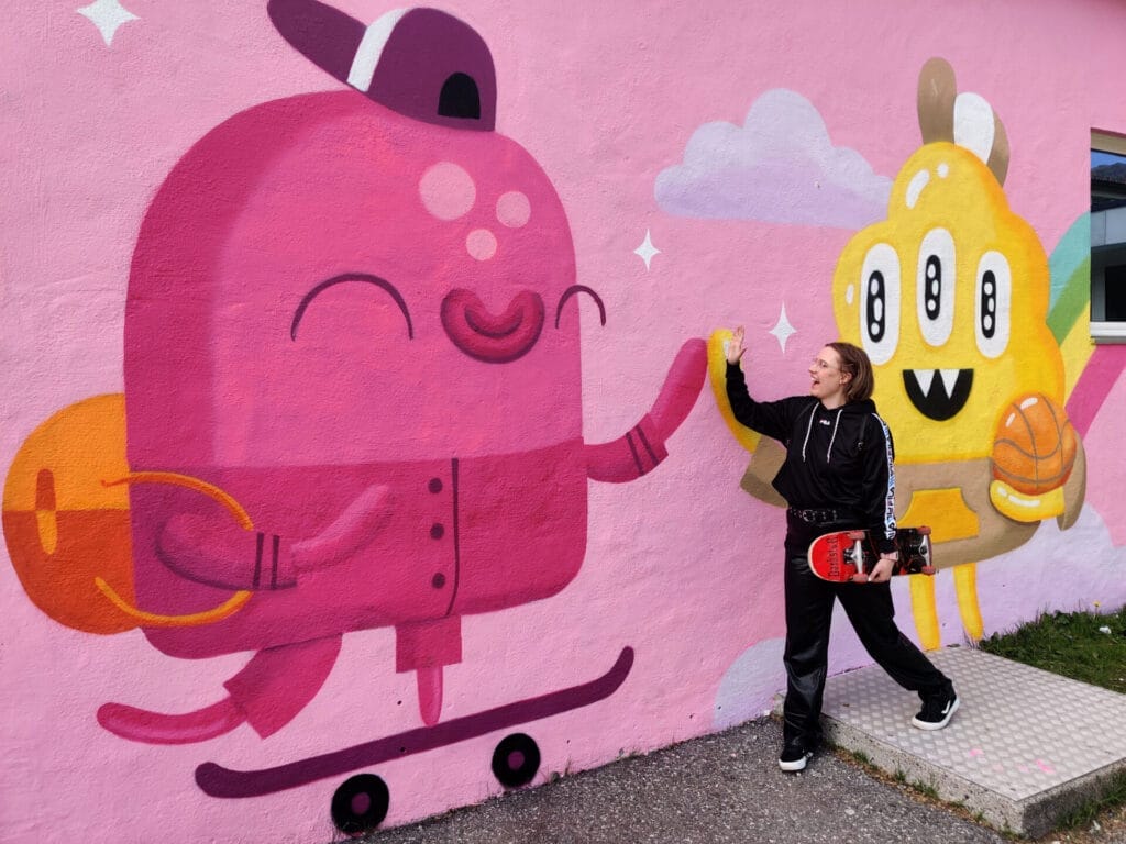 Minimølla // Spraymalingkurs